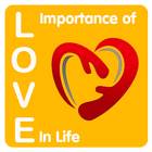 Importance Of Love In Life. icon
