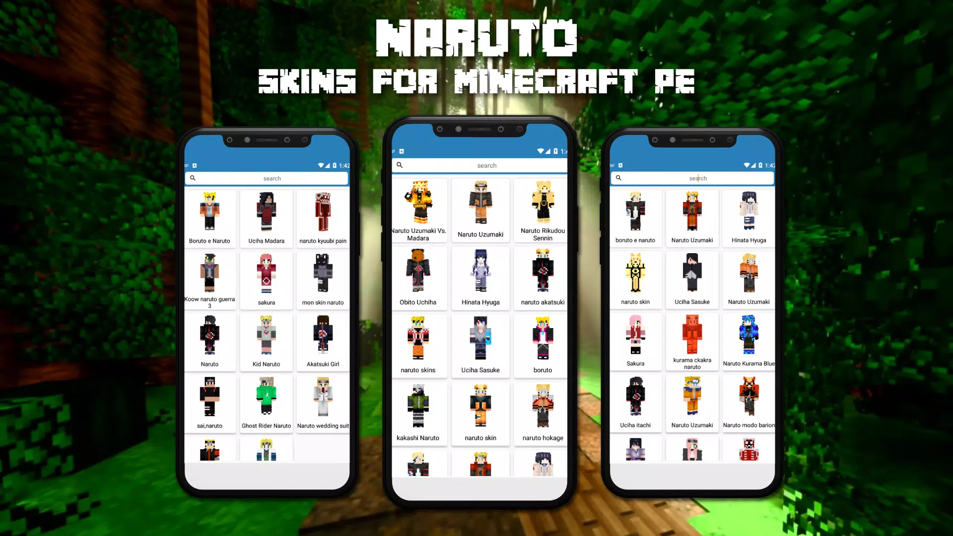 Download do APK de Naruto Skins For Minecraft para Android