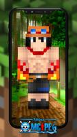 One Piece Minecraft PE Skins captura de pantalla 2