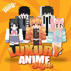 Kawaii Anime Skins for MCPE icône