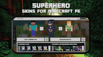 Superhero Skins for Minecraft syot layar 1