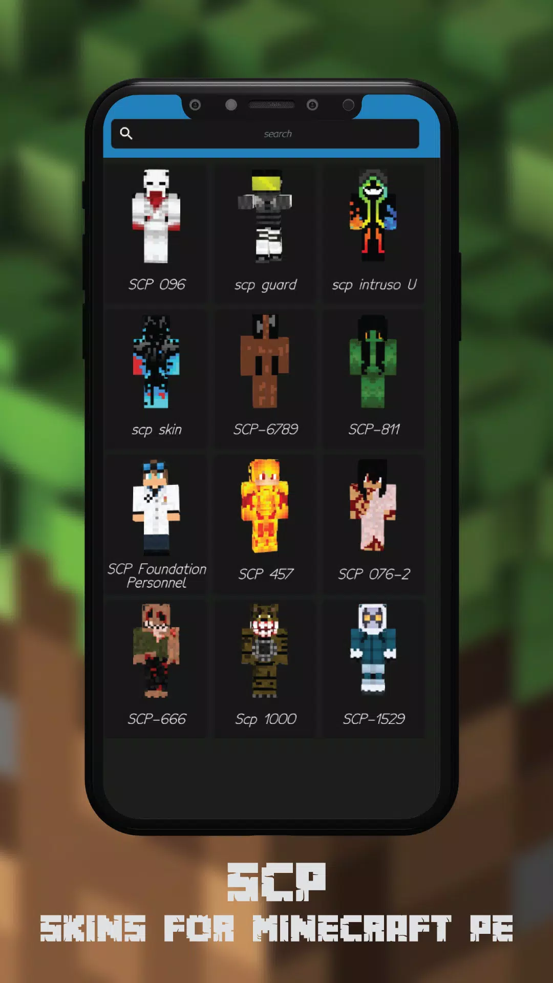 Download SCP Skins for Minecraft Free for Android - SCP Skins for