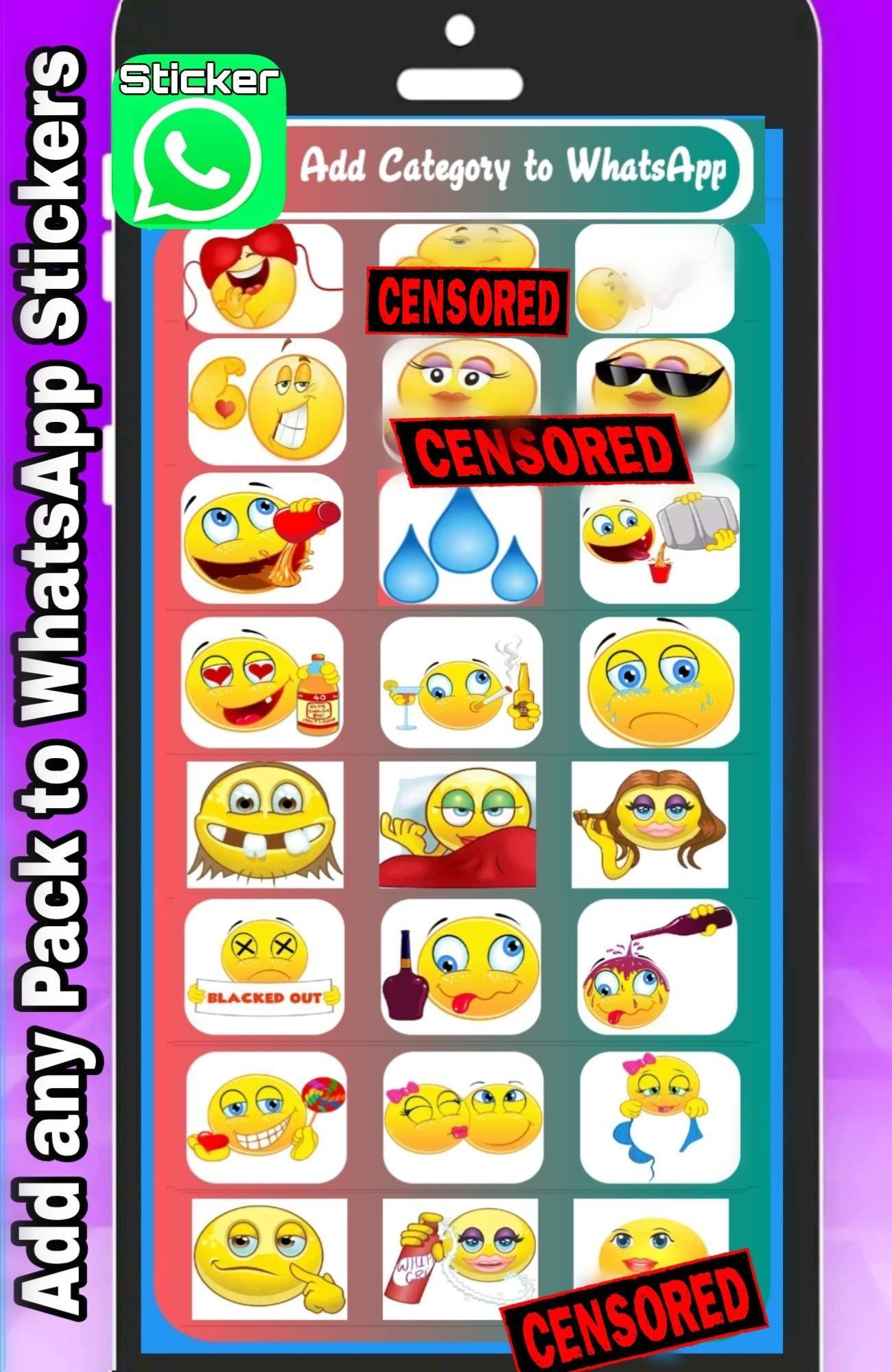 Naughty Emoji KeyBoard Adult Sticker for WhatsApp for Android - APK Download