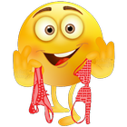 Adult Emoji Sticker Keyboard f ikona