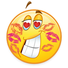 Adesivo sujo emoji adulto ícone