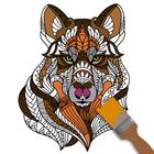 Animales para Colorear Adultos icono