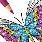 나비 색칠공부 - 성인 색칠 공부: 색칠놀이 아이콘