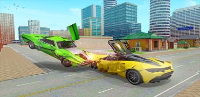 برنامه‌نما Advance Car Crash Simulator 3D عکس از صفحه