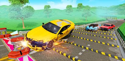 برنامه‌نما Advance Car Crash Simulator 3D عکس از صفحه