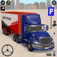 Truck Parking in Truck Games Affiche