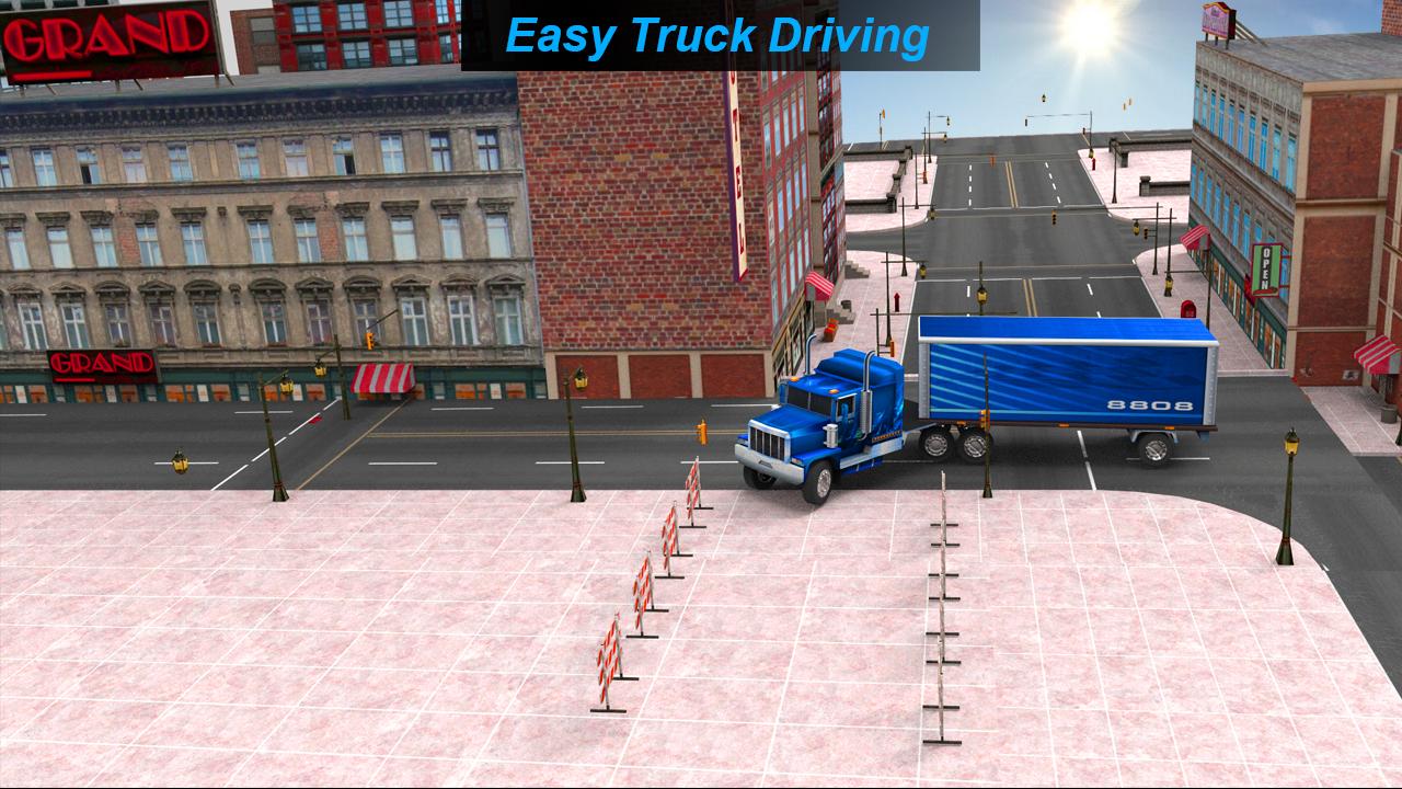 Android 用の 事前トラック駐車場 実際の街のトラック運転手3 D Apk をダウンロード