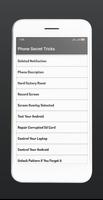 Phone Secret Tricks capture d'écran 1
