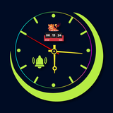 Lock Screen Smart Night Clock أيقونة