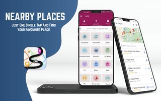 Navegação GPS e localizador de rotas imagem de tela 3