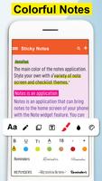 Notepad Sticky Notes imagem de tela 1