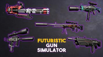 Futuristic Gun Simulator capture d'écran 1