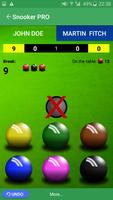 Snooker Score Counter capture d'écran 1