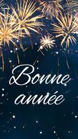 Bonne année gif 2025 poster