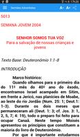 Sermões Adventistas capture d'écran 2