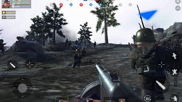 Ardennes Fury: WW2 FPS Guns imagem de tela 3
