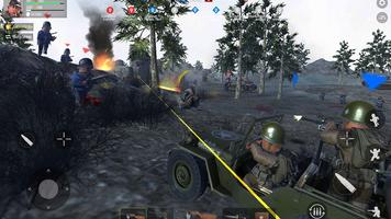 Ardennes Fury: WW2 FPS Guns syot layar 1