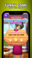 Scary Teacher Game Fake Call screenshot 3