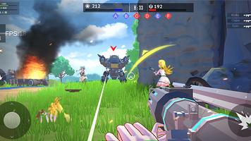 Girls Battle：FPS gun shooting capture d'écran 1