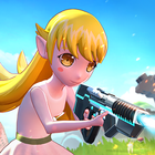 Girls Gun War :Shooting Games ikon