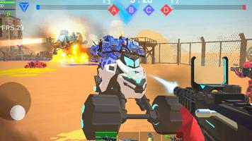 Robot Battlefield:Merger Gun اسکرین شاٹ 2