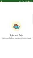 Daily Free Spins and Coins Poster