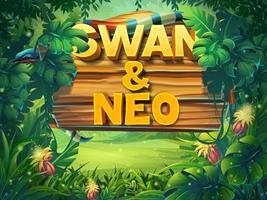 Swan et Neo : Courez, sautez e ポスター