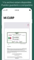 CURP - Guardarla y Compartirla Ekran Görüntüsü 2