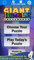 Giant Jumble Crosswords poster
