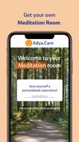 Adya.Live: Join live meditation and breathing room Affiche