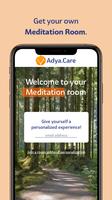 Adya.Live: Join live meditation and breathing room الملصق