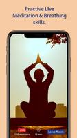 Adya.Live: Join live meditation and breathing room تصوير الشاشة 2