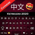 中文鍵盤：漢字鍵盤 圖標