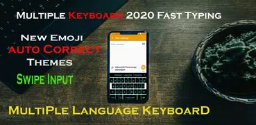 Multiple language keyboard