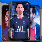 Icona Messi PSG wallpaper 4k HD