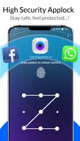 FL applock -  App lock &  vault behind flashlight ảnh chụp màn hình 1