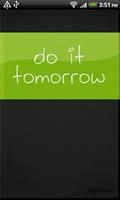 Do it (Tomorrow) ポスター