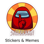 Among Stickers: AmongUS Memes & Sticker App icône