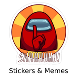 Among Stickers: AmongUS Memes & Sticker App
