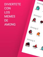 Among Stickers: AmongUS Memes & Sticker App capture d'écran 3