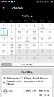 Aegean Taxi driver application screenshot 1