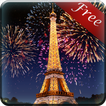 Eiffel Tower Fireworks LWP