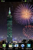 Taipei Taiwan Firework LWP poster