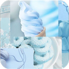 Hình nền Aesthetic Bleu biểu tượng