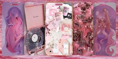pink aesthetic wallpaper capture d'écran 2