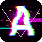 Aesthetic Photo Editor With Vaporwave Stickers icon